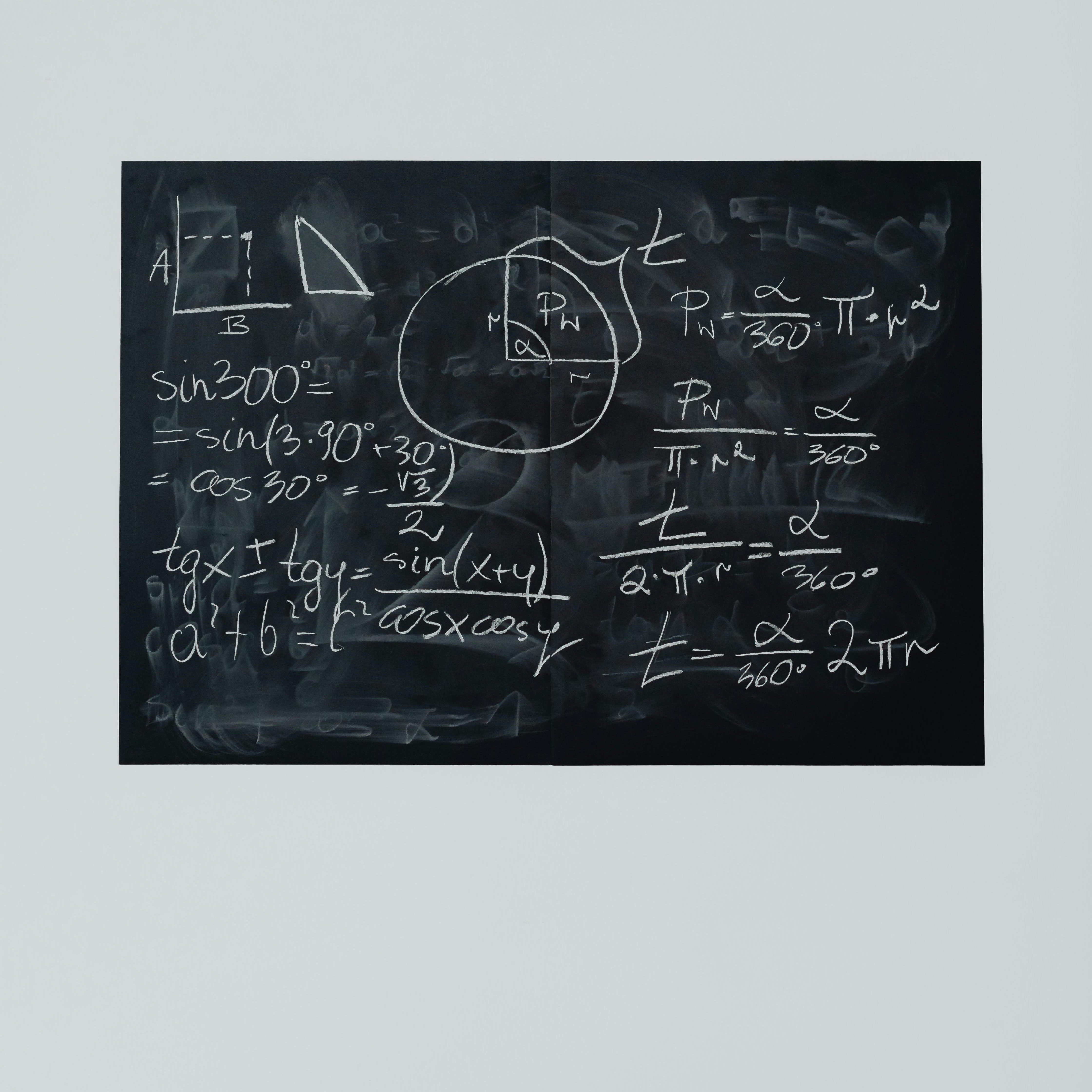 A math problem on paper